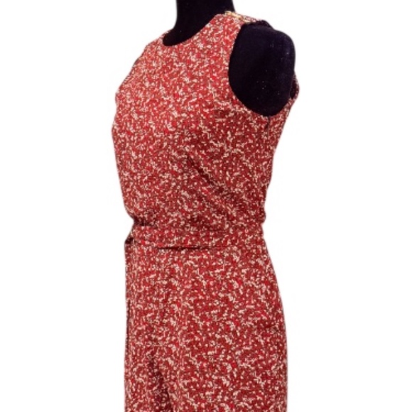 ⭐ Michael Kors Sleeveless Printed Jumpsuit – Size 2 - Picture 6 of 6